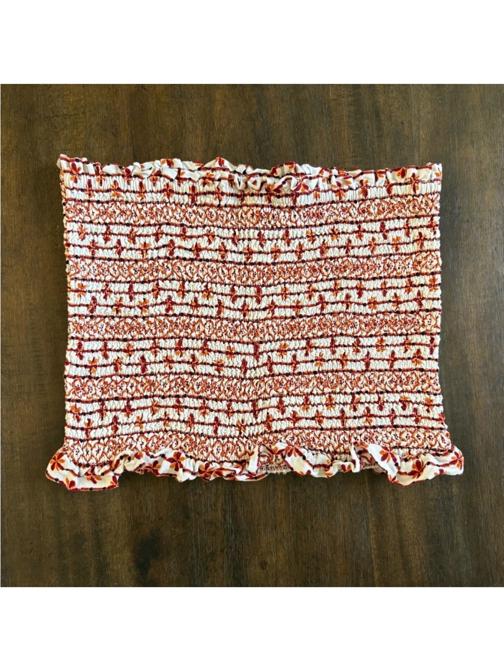 NWOT Lost + Wander Someplace Tropical Bandeau Top